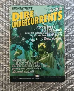 2024 MTG Magic The Gathering SLD Secret Lair Drop Poster 1578 Dire Undercurrents - Image 1