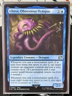 Ultros, Obnoxious Octopus x2 - Reg & FOIL - MTG - FIN - 0083 - UNCOMMON ~ NM - Image 4
