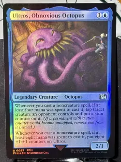Ultros, Obnoxious Octopus x2 - Reg & FOIL - MTG - FIN - 0083 - UNCOMMON ~ NM - Image 5