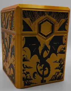Gold Dragon MTG Deck Box Single Sleeved:~ 120​Double Sleeved: 100 (tight fit) - Image 2