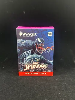2025 Magic The Gathering MTG Marvel Spider-Man Venom Black Welcome Deck MTG - Image 1