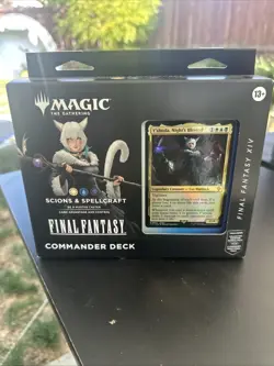Magic SCIONS and SPELLCRAFT COMMANDER PRECON DECK FINAL FANTASY MTG New Sealed - Image 1