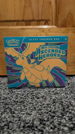 Pokemon TCG Mega Evolution Ascended Heroes Elite Trainer Box ETB Factory Sealed - Image 1