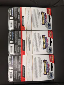 🔥🔥 Pokemon Twilight Masquerade Sealed Blister Lot x3 Pupitar Toxel Promos🔥🔥 - Image 2
