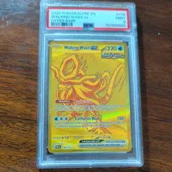 2025 Pokemon Walking Wake EX hyper rare 178/131 PSA 9 - Image 1