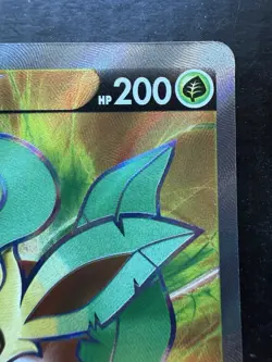 Pokemon Leafeon V Evolving Skies 166/203 Holo Ultra Rare (NM) - Image 3