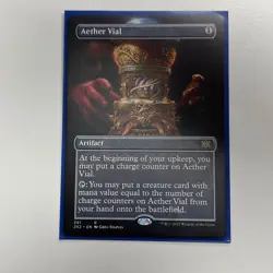 MTG: Aether Vial (Borderless) - Double Masters 2022 391 - Image 1