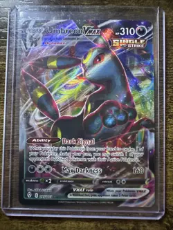Umbreon VMAX 095/203 Ultra Rare, Evolving Skies, Full Art Holo, Pokemon TCG, NM - Image 1