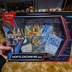 Pokemon TCG: Hop’s Zacian ex Factory Sealed Box - Image 1