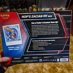 Pokemon TCG: Hop’s Zacian ex Factory Sealed Box - Image 3