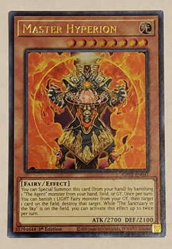 Yu-Gi-Oh Master Hyperion Ultra Rare 1st Edition GFP2-EN047 - Image 1