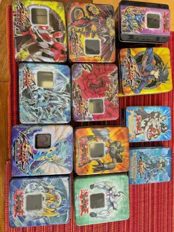 Empty Yu-Gi-Oh Tins - Lot of 12 - Original, 5D's - Image 1