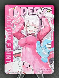 Union Arena Action Point Card UE14BT/NIK-1-AP04 GODDESS OF VICTORY: NIKKE - Image 1