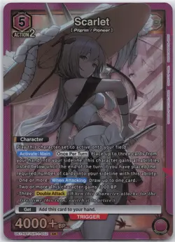 Scarlet SR UE14BT/NIK-1-052 Foil Union Arena: GODDESS OF VICTORY: NIKKE - Image 1