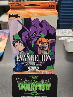 UNION ARENA TCG: EVANGELION NEW THEATRICAL EDITION STARTER DECK UE15ST - Image 1