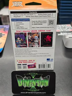 UNION ARENA TCG: EVANGELION NEW THEATRICAL EDITION STARTER DECK UE15ST - Image 2