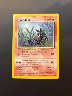 Houndour 24/75 Neo Discovery Regular. Beautiful Card. 🪅￼ - Image 1