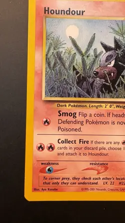 Houndour 24/75 Neo Discovery Regular. Beautiful Card. 🪅￼ - Image 5