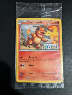 Pokemon Card Charmander 17/113 Build-A-Bear Workshop Promo SEALED - Image 1