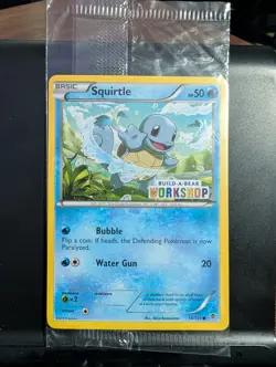 Pokemon TCG, Squirte PROMO card, Build A Bear exclusive, SEALED!! 14/101 - Image 1