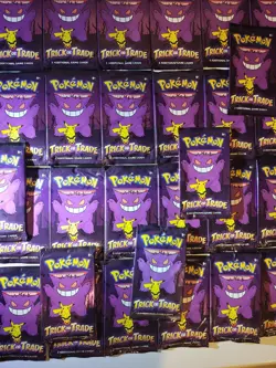 Pokemon Halloween Cards Trick or Treat BOOster Pack 10 Packs Of 3 Cards 👻 - Image 2