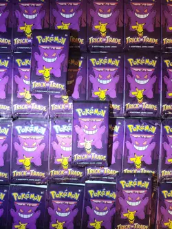 Pokemon Halloween Cards Trick or Treat BOOster Pack 10 Packs Of 3 Cards 👻 - Image 3