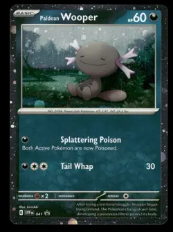 Paldean Wooper - 041 Holo SV: Scarlet & Violet Promo Cards LP-NM - Image 1
