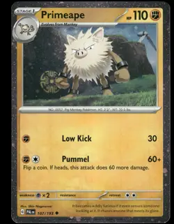 Primeape - (Cosmos Holo) 107/193 Holo Miscellaneous Cards & Products LP-NM - Image 1