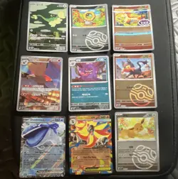Pokemon TCG Korean Drampa Holo/Full Art 9 Card Lot Eevee Gengar Dondozo ex - Image 1