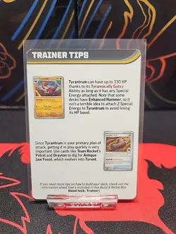 Mega Starmie Pokemon TCG Perfect Order Trainer Tips Art Card Build And Battle - Image 2