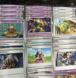 Play Pokemon TCG Alakazam “Powerful Hand” 60 Card Custom Deck - Rotation Ready - Image 1