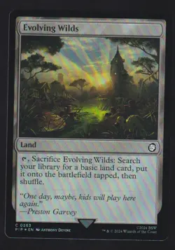 Evolving Wilds C Universes Beyond: Fallout 263 Magic The Gathering MTG - Image 1