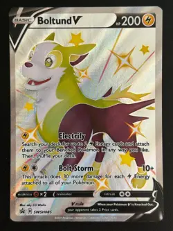 Boltund V - SWSH085 Holo Promo SWSH: Sword & Shield Promo Cards NM - Image 1