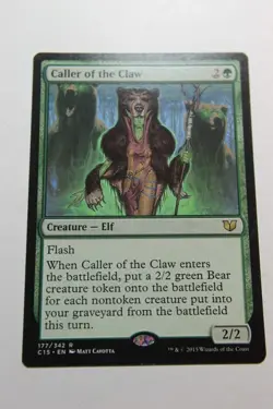 MTG Caller of the Claw x1- -Commander 2015-Lightly Played - Image 1