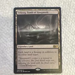 Magic: The Gathering Urborg, Tomb of Yawgmoth M15 English Regular Rare Land #248 - Image 2