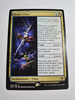 Magic the Gathering MTG - Rogue Class - Adventures in the Forgotten Realms - NM - Image 1