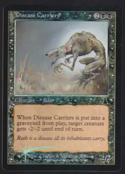 Disease Carriers C Urza's Destiny 57 Magic The Gathering MTG - Image 1