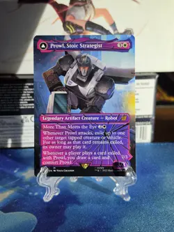 Magic MTG - Prowl, Stoic Strategist (Shattered Glass) - UB: Transformers - Image 1