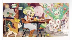 Pokemon Center Japan Bianca Complete 3-Piece Set Deck Box Sleeves Playmat - Image 2