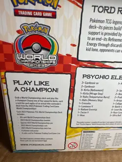 POKEMON 2023 WORLD CHAMPIONSHIP Tord Reklev (Psychic Elegance) SHIPS 3/1/24 - Image 3