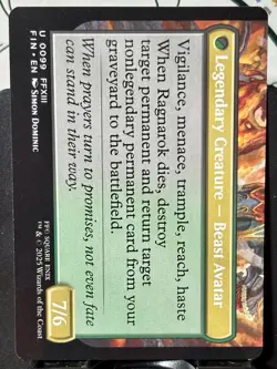 Fang, Fearless l'Cie x2 - Reg & FOIL - MTG - Final Fantasy - FIN - UNCOMMON ~ NM - Image 3