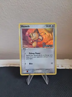 Pokemon Meowth Reverse Holo Card Carte 77/113 EX Delta Species ENG VINTAGE ♡ - Image 2