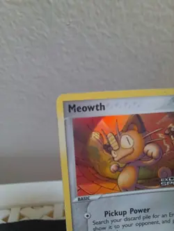 Pokemon Meowth Reverse Holo Card Carte 77/113 EX Delta Species ENG VINTAGE ♡ - Image 3