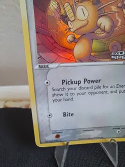 Pokemon Meowth Reverse Holo Card Carte 77/113 EX Delta Species ENG VINTAGE ♡ - Image 4