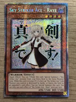 Yu-Gi-Oh! Sky Striker Ace - Raye RA05-EN093 1st Ed Foil Effect EN - Image 1