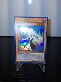Sky Striker Ace - Raye RA05-EN093 Stamped 1st Edition Ultra Rare NM Yu-Gi-Oh! - Image 1