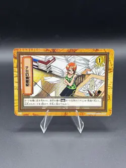 Nami FP19 Carddass Hyper Battle Bandai Japanese One Piece Moderately Played - Image 1