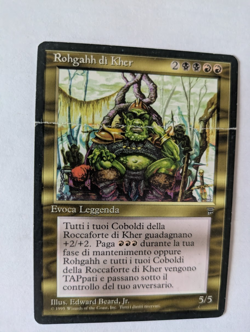 Italian Rohgahh of Ker Keep Legends MTG poor Free shipping with tracking - Image 1
