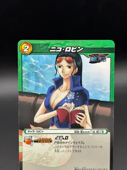 Nico Robin 12/85 Miracle Battle Carddass Japanese One Piece Lightly Played - Image 2