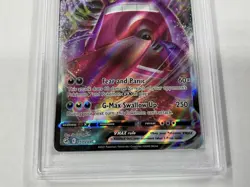 2021 POKEMON SWORD & SHIELD FUSION STRIKE #157 FULL ART/GENGAR VMAX PSA 10 - Image 2